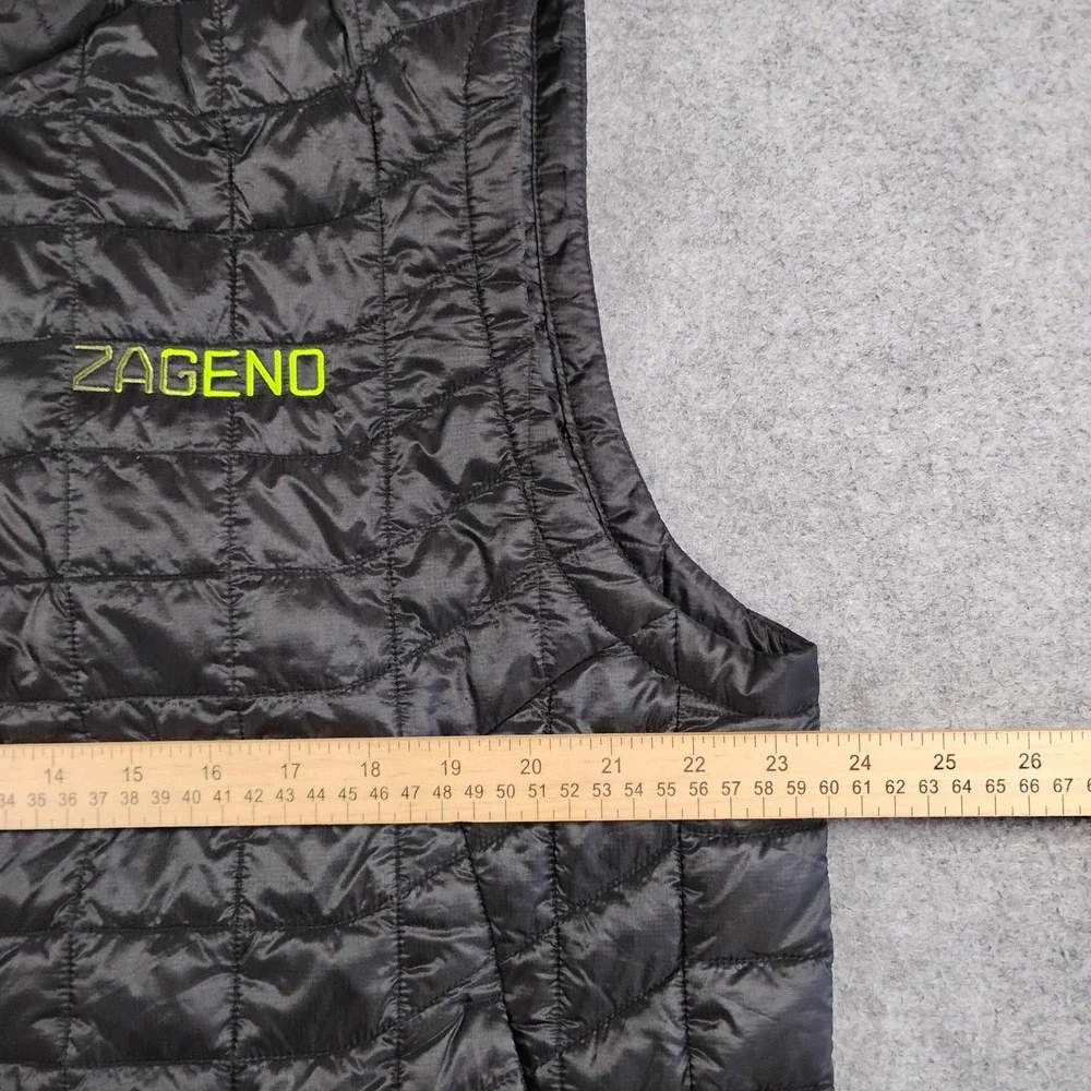 The North Face Thermoball Vest Mens Large Black Quilted Puffer ZAGENO Promo